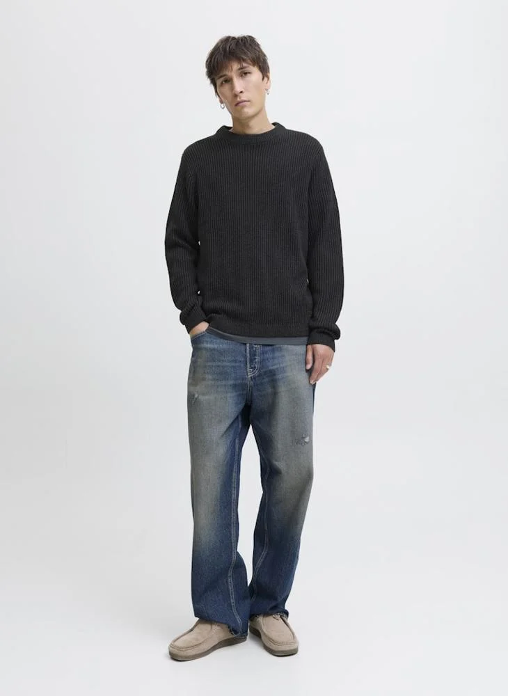 JACK & JONES  Casual Crew Neck Regular Fit Sweatshirt for Men | Best Price UAE